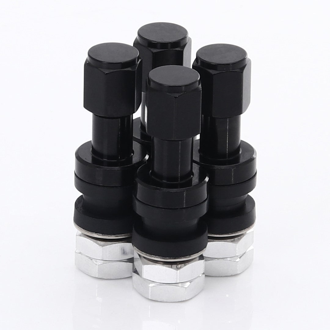JR Wheels JRAV2-BK Set of Aluminum air valves JR v2 - BLACK