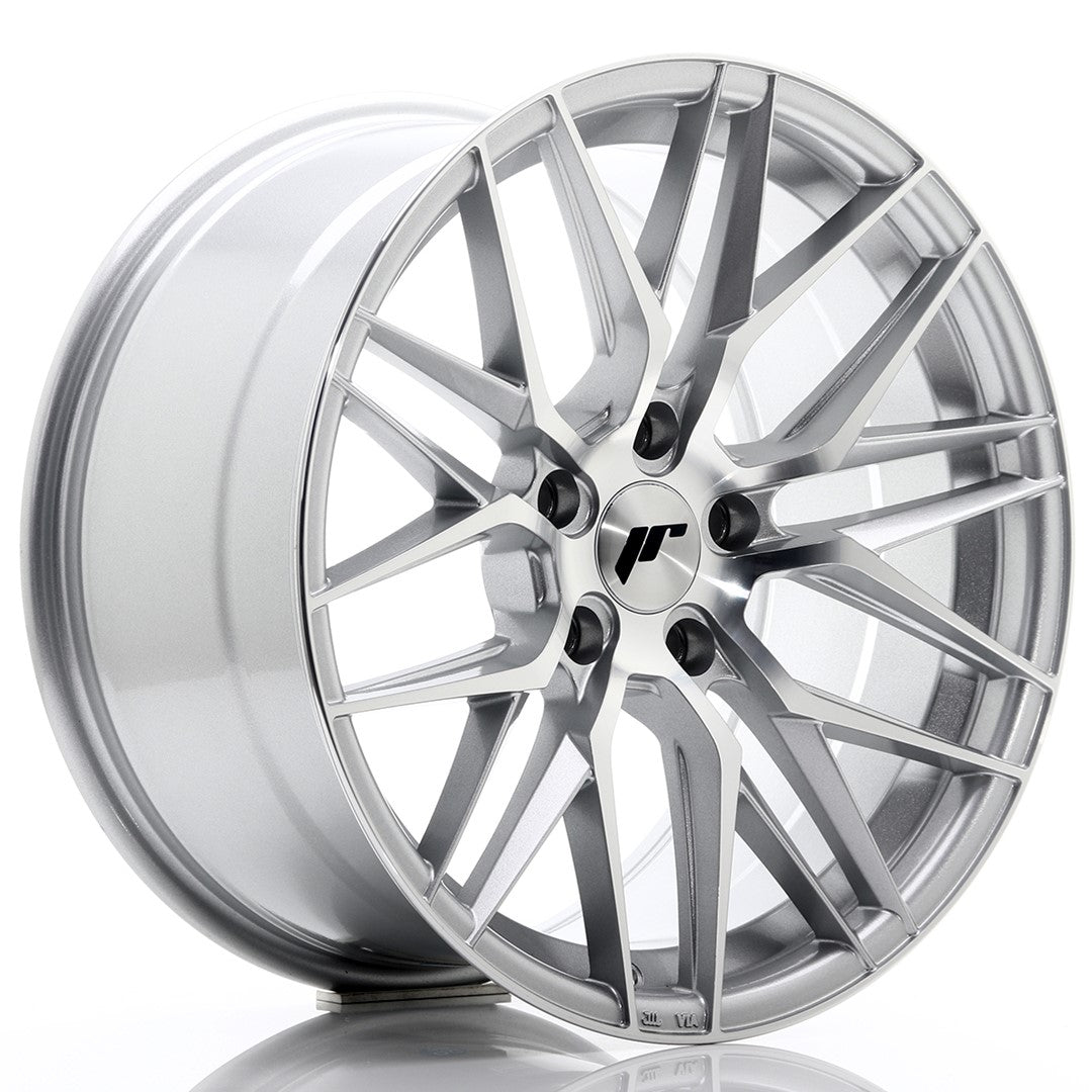JR Wheels JR2818955L4066SM JR Wheels JR28 18x9,5 ET40 5x112 Silver Machined Face