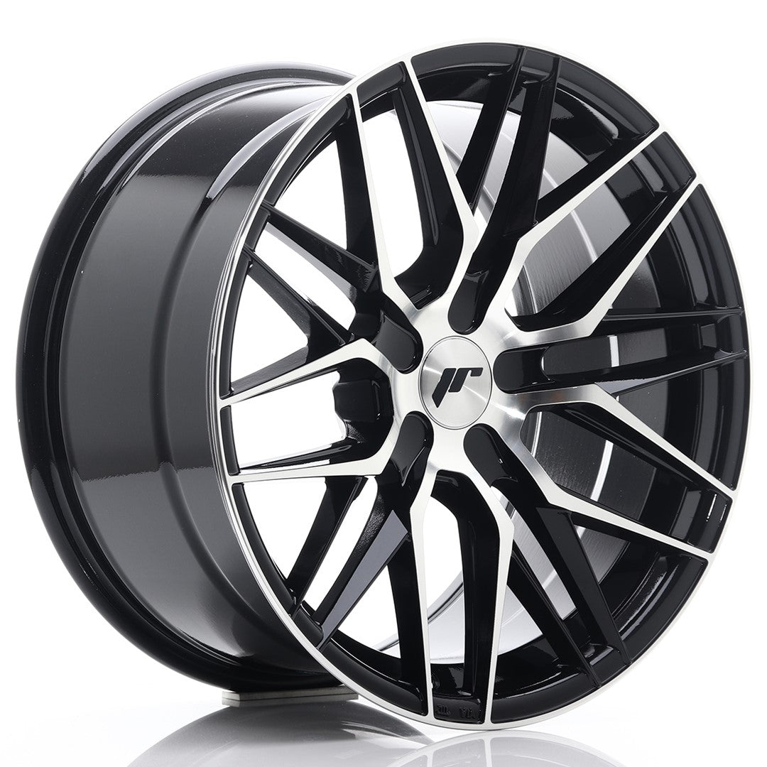 JR Wheels JR2818955X2074GBM JR Wheels JR28 18x9,5 ET20-40 5H BLANK Gloss Black Machined Face