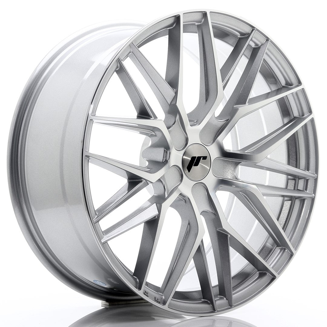 JR Wheels JR2820855X2074SM JR Wheels JR28 20x8,5 ET20-40 5H BLANK Silver Machined Face