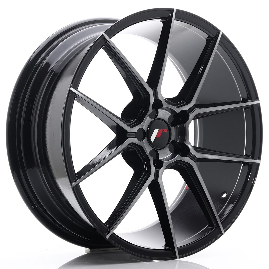 JR Wheels JR3020855X2074GBBF JR Wheels JR30 20x8,5 ET20-42 5H BLANK Black Brushed w/ Tinted Face