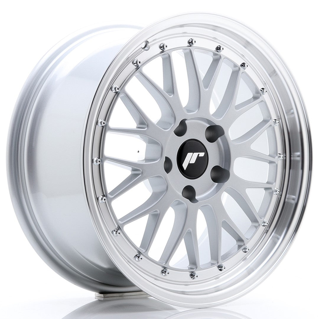 JR Wheels JR2318855I2574HS1 JR Wheels JR23 18x8,5 ET25 5x120 Hyper Silver w/ Machined Lip