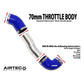 Airtec ATMSFO55 2.5-inch Big Boost Pipes with 70mm Cold Side for Mk2 Focus RS and ST