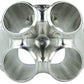 Turbozentrum 119317 4-Cyl. T3 flange stainless steel collector for Garrett GTX / BorgWarner EFR / AirWerks - with 38mm Wastegate port