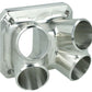 Turbozentrum 182414 4-Cyl. CNC stainless steel turbo manifold collector T4 Twinscroll without Wastegate ports