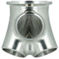 Turbozentrum 182602 4-Cyl. CNC stainless steel V-Band collector for Garrett Garrett GTX28 - with 38mm Wastegate port