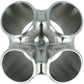 Turbozentrum 119313 4-Cyl. CNC stainless steel V-Band collector for Garrett GTX30 / GTX35 / G25 - without Wastegate port