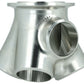 Turbozentrum 119315 4-Cyl. CNC stainless steel V-Band collector for TiAL GT28R / GT30R / GT35R - with 38mm Wastegate port