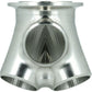 Turbozentrum 119315 4-Cyl. CNC stainless steel V-Band collector for TiAL GT28R / GT30R / GT35R - with 38mm Wastegate port