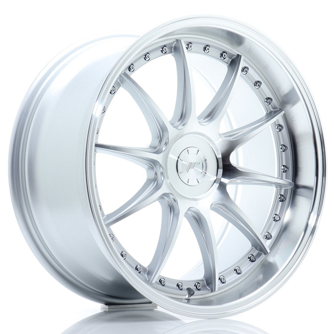 JR Wheels JR4119955X1272SM JR Wheels JR41 19x9,5 ET12-22 5H BLANK Silver Machined Face