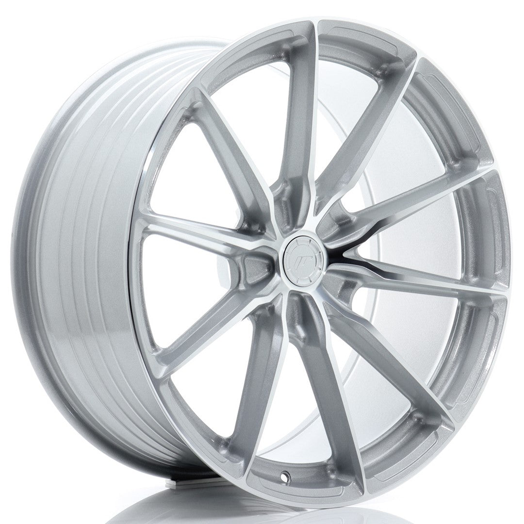 JR Wheels JR3721105F25L2574SM JR Wheels JR37 21x10,5 ET25 5x112 Silver Machined