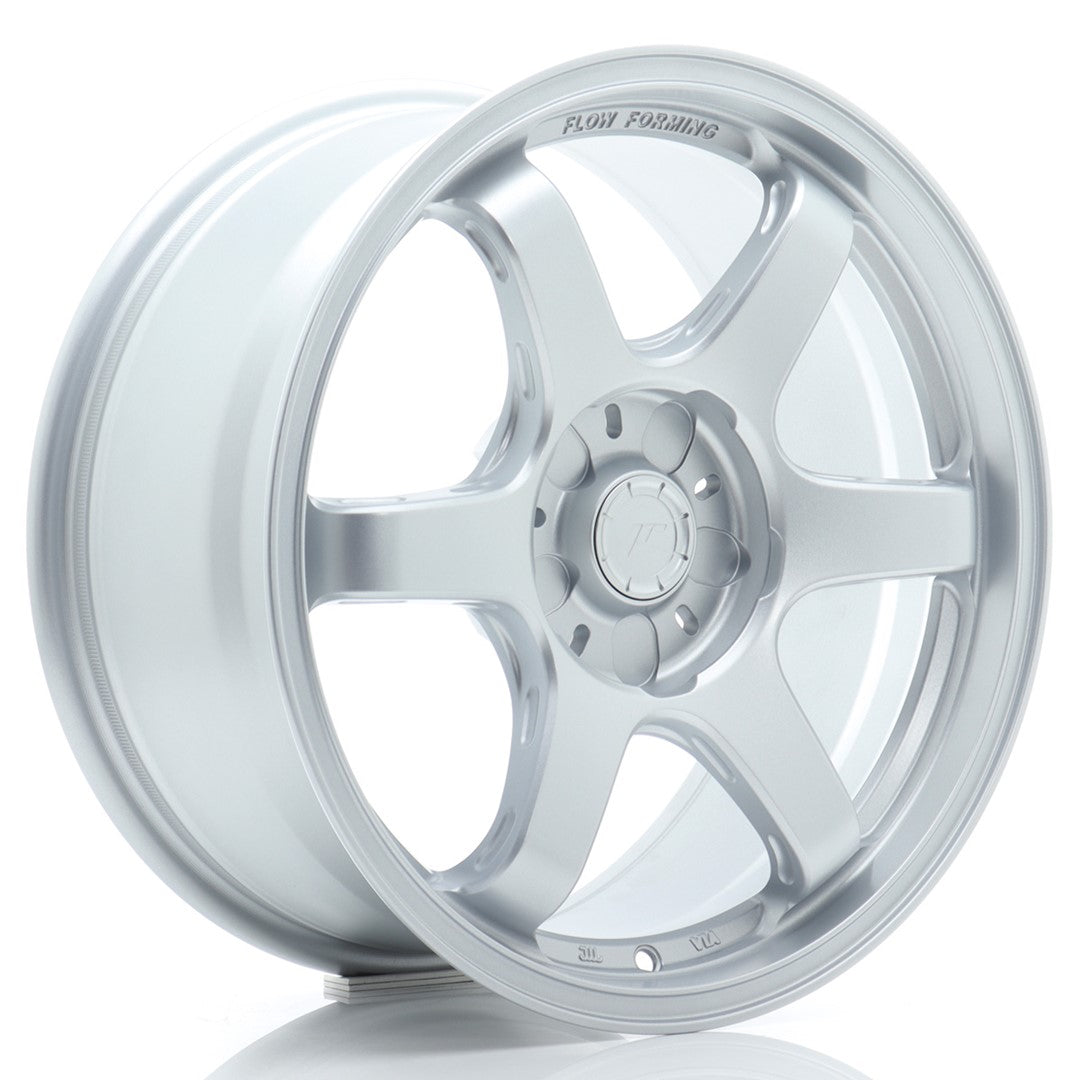 JR Wheels SL031780F15X2072MS JR Wheels SL03 17x8 ET20-42 5H BLANK Matt Silver