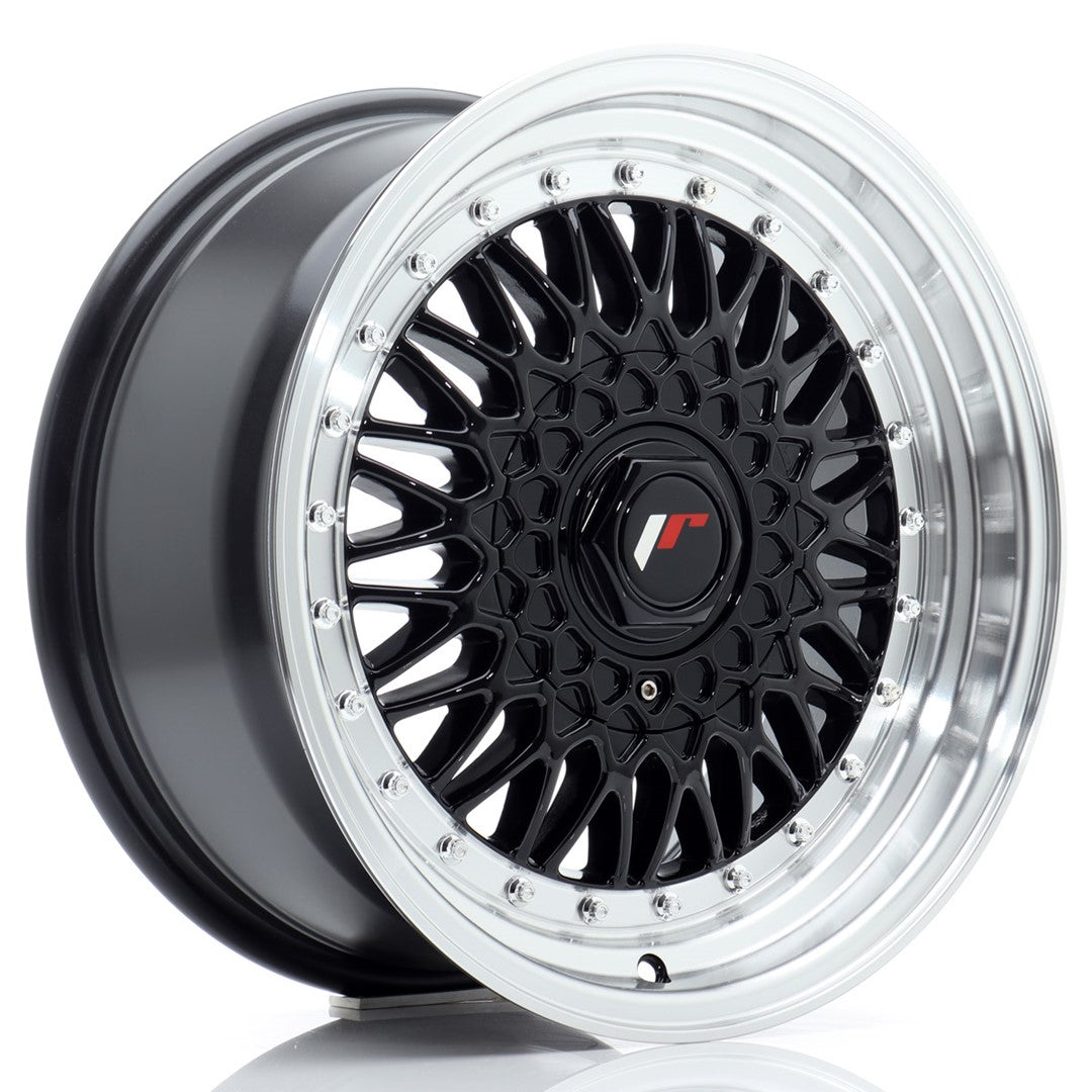 JR Wheels JR91675XX2574GB JR Wheels JR9 16x7,5 ET25 BLANK Gloss Black w/ Machined Lip