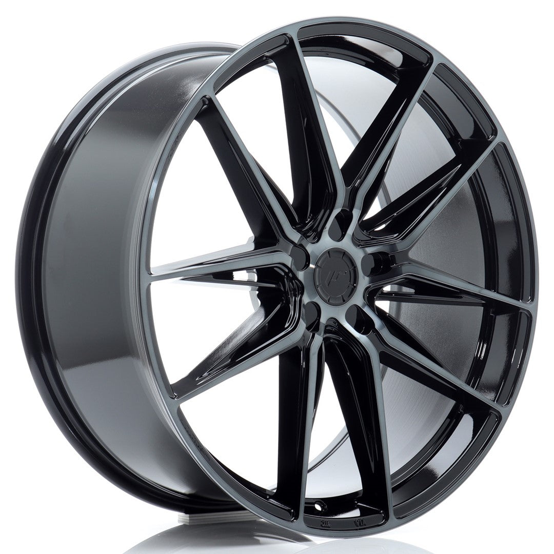 JR Wheels JR442290F15X1574BMTF JR Wheels JR44 22x9 ET15-35 5H BLANK Black Machined w/ Tinted Face