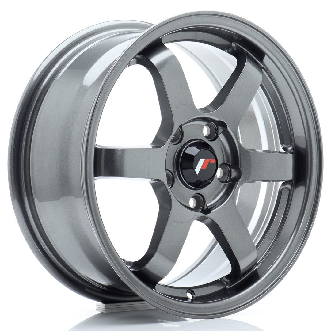 JR Wheels JR316704H2567GM1 JR Wheels JR3 16x7 ET25 4x100 Gun Metal