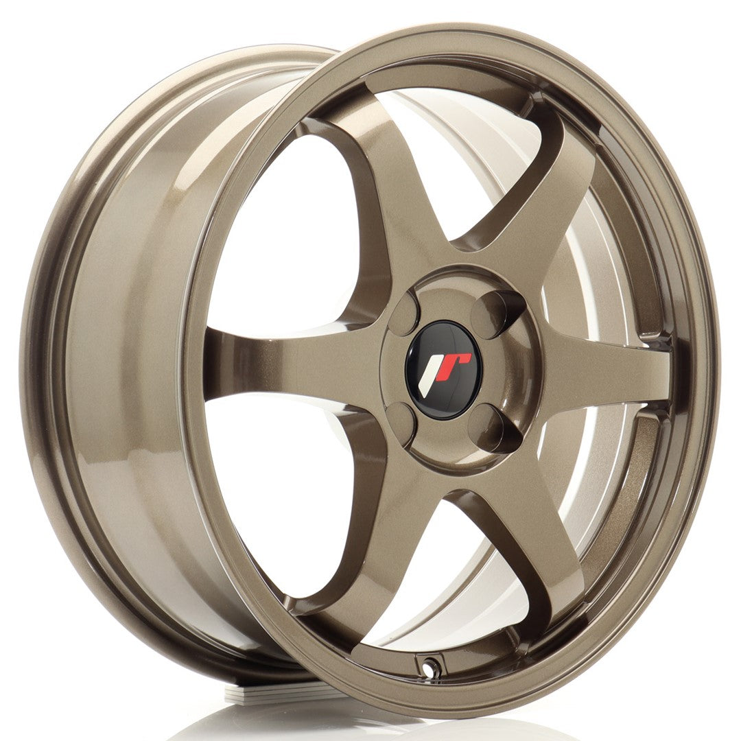 JR Wheels JR317704X2072BZ1 JR Wheels JR3 17x7 ET20-42 4H BLANK Bronze