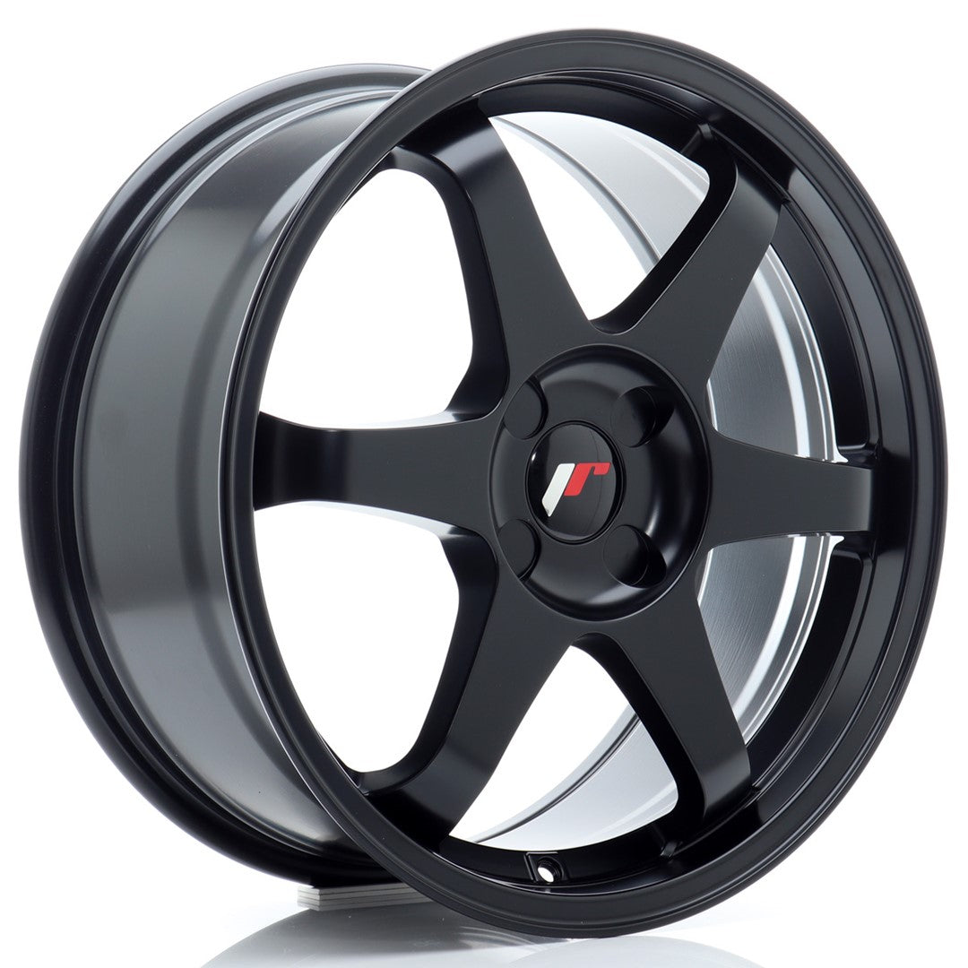 JR Wheels JR318804X2067BF1 JR Wheels JR3 18x8 ET20-45 4H BLANK Matt Black