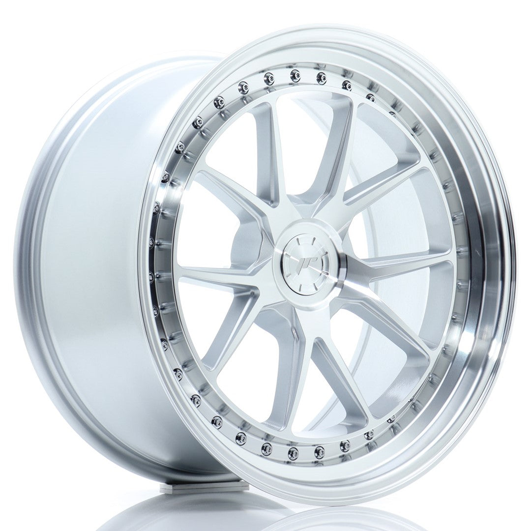 JR Wheels JR391910F25X1572SM JR Wheels JR39 19x10 ET15-40 5H BLANK Silver Machined Face