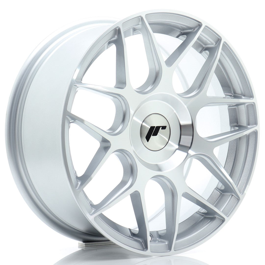 JR Wheels JR181670F1XX2067SM1 JR Wheels JR18 16x7 ET20-35 BLANK Silver Machined Face