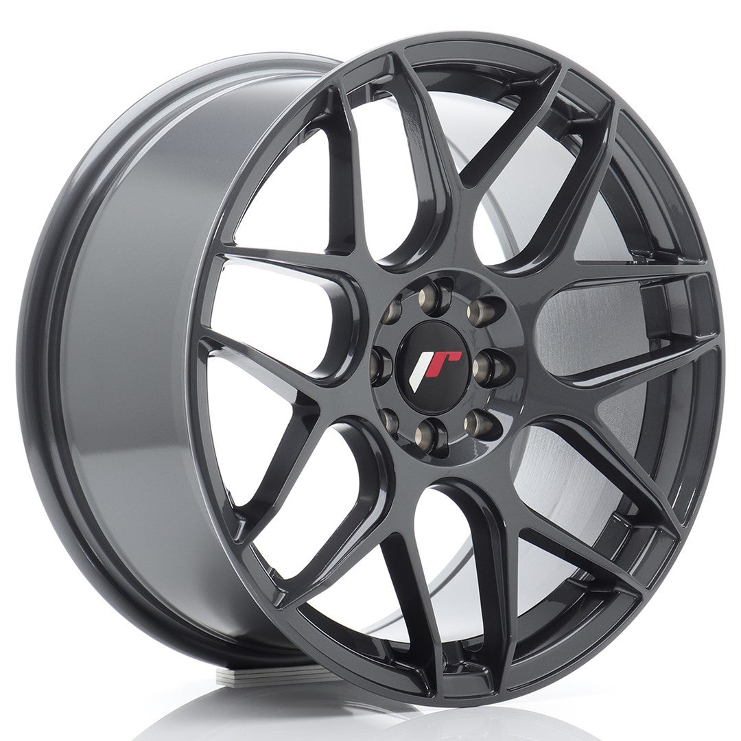 JR Wheels JR181780F243567HG1 JR Wheels JR18 17x8 ET35 4x100/114 Hyper Gray