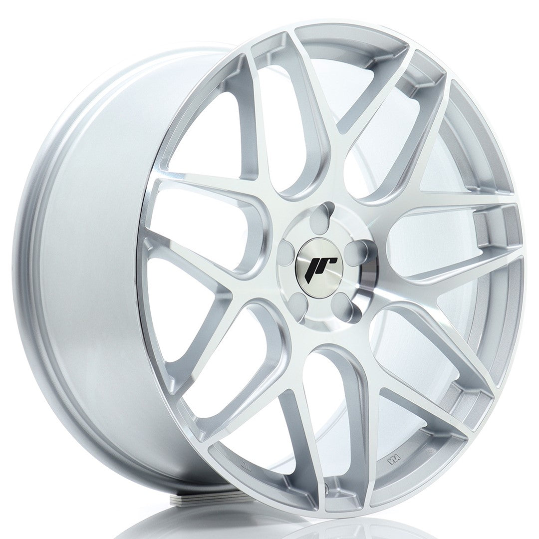 JR Wheels JR182090F15X2072SM1 JR Wheels JR18 20x9 ET20-40 5H BLANK Silver Machined Face