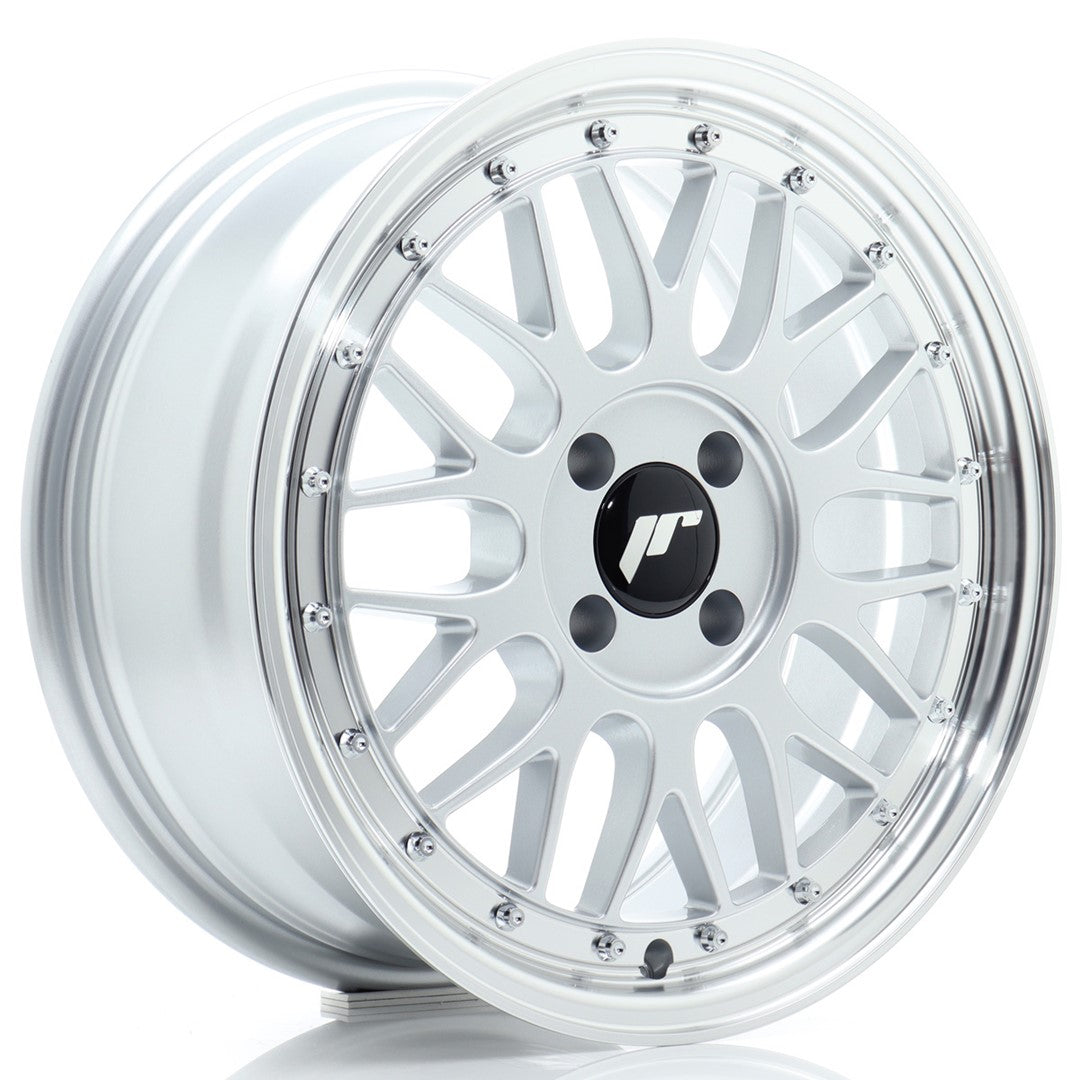 JR Wheels JR2316704H4067HS2 JR Wheels JR23 16x7 ET40 4x100 Hyper Silver w/ Machined Lip