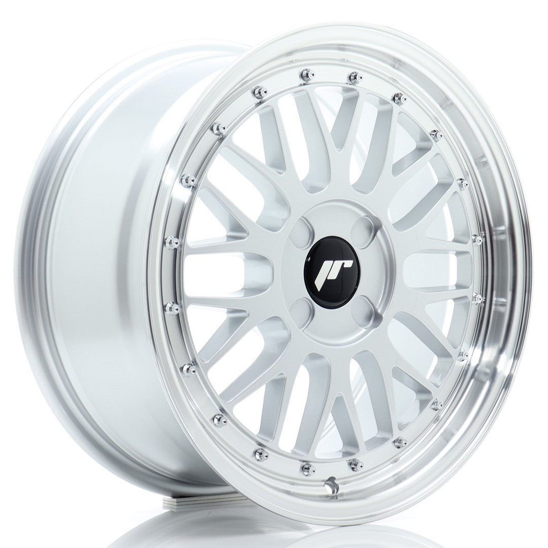 JR Wheels JR231775F14X2067HS2 JR Wheels JR23 17x7,5 ET20-40 4H BLANK Hyper Silver w/ Machined Lip