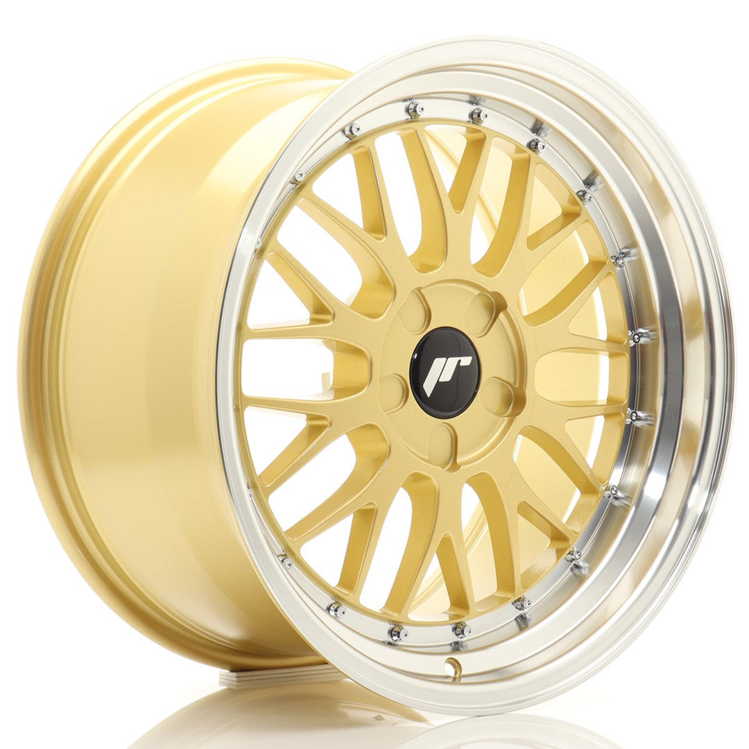 JR Wheels JR231895F25X2072GD1 JR Wheels JR23 18x9,5 ET20-48 5H BLANK Gold w/ Machined Lip
