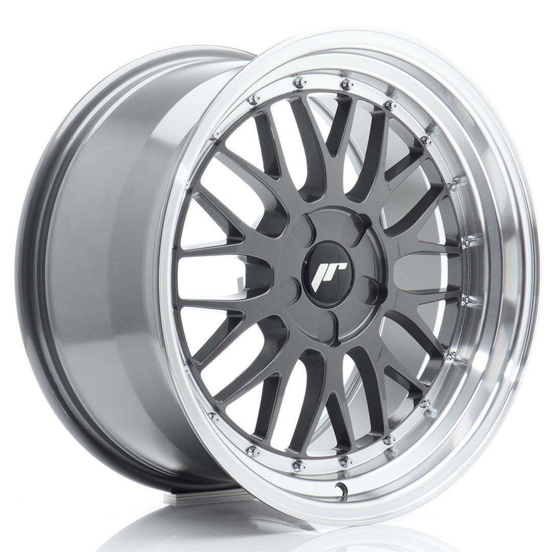 JR Wheels JR231895F25X2072HG1 JR Wheels JR23 18x9,5 ET20-48 5H BLANK Hyper Gray w/ Machined Lip