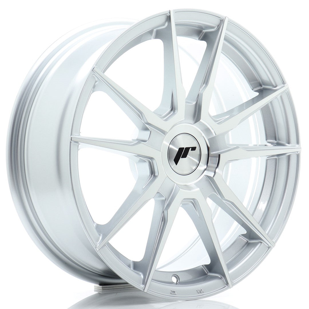 JR Wheels JR211770F1XX2072SM1 JR Wheels JR21 17x7 ET20-40 BLANK Machined Silver