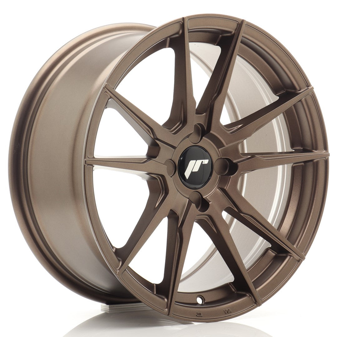 JR Wheels JR211780F24X2067MBZ1 JR Wheels JR21 17x8 ET20-35 4H BLANK Matt Bronze