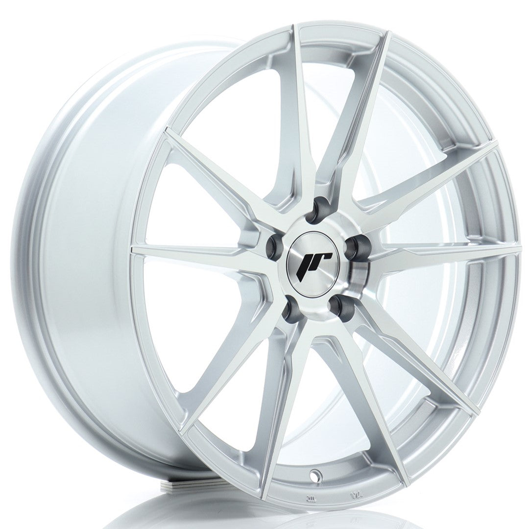 JR Wheels JR211885F15L4566SM1 JR Wheels JR21 18x8,5 ET45 5x112 Silver Machined Face