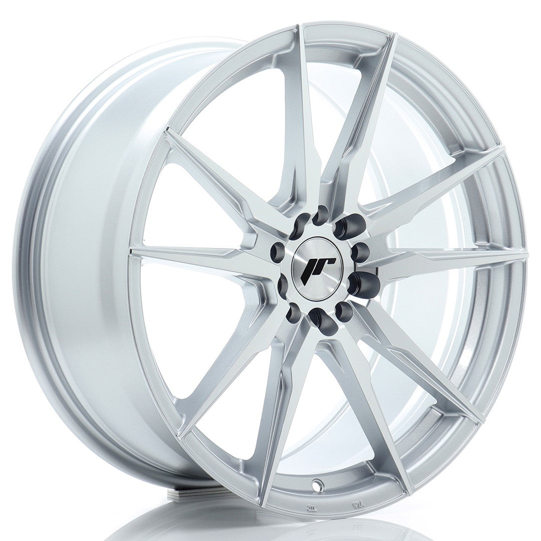 JR Wheels JR211985F1ML4572SM1 JR Wheels JR21 19x8,5 ET45 5x112/114 Silver Machined Face