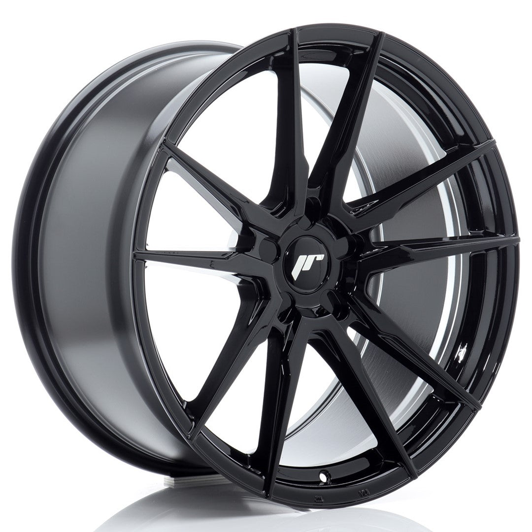 JR Wheels JR212010F25X2072GB1 JR Wheels JR21 20x10 ET20-48 5H BLANK Gloss Black