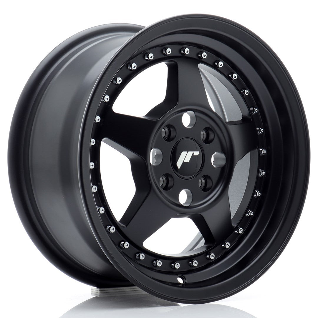 JR Wheels JR615704H3567BF1 JR Wheels JR6 15x7 ET35 4x100 Matt Black