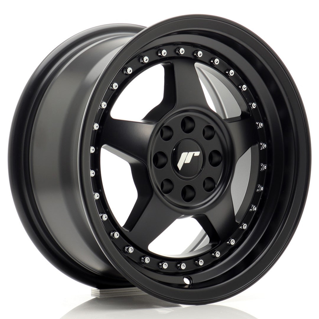 JR Wheels JR6157142567BF1 JR Wheels JR6 15x7 ET25 4x100/108 Matt Black