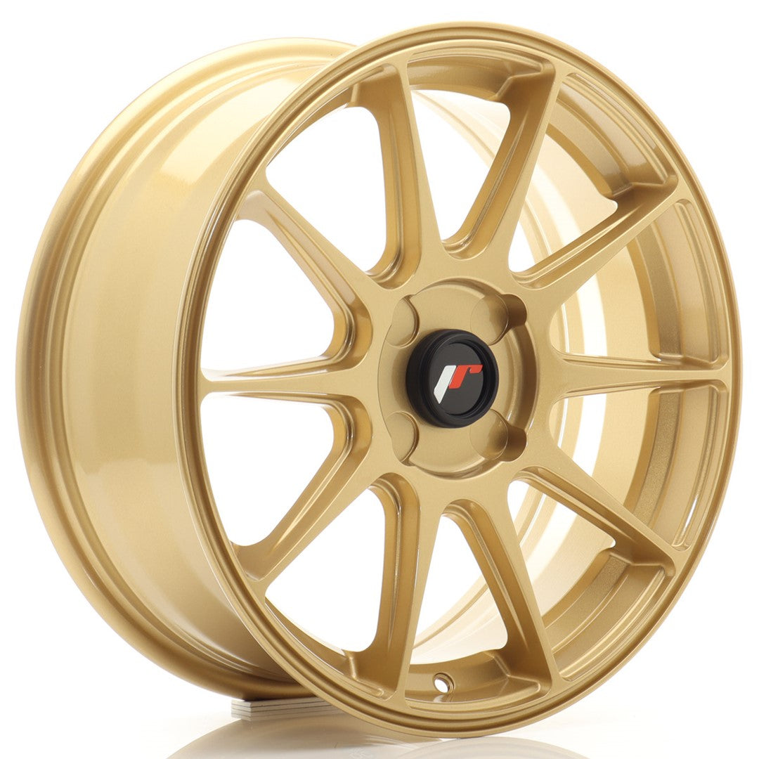 JR Wheels JR1117704X2067GD2 JR Wheels JR11 17x7 ET20-38 4H BLANK Gold