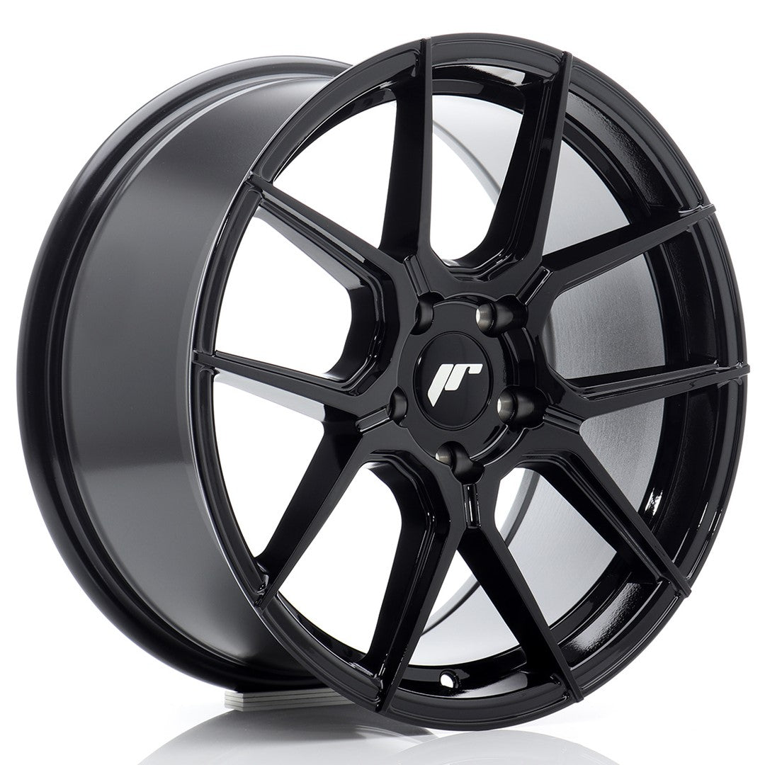 JR Wheels JR301780F25L4066GB1 JR Wheels JR30 17x8 ET40 5x112 Gloss Black