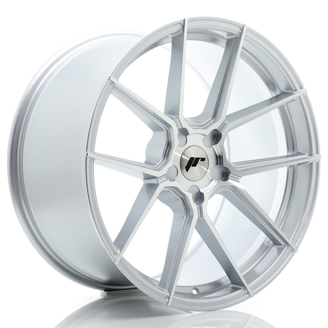 JR Wheels JR302090F25X2072SM1 JR Wheels JR30 20x9 ET20-35 5H BLANK Silver Machined Face