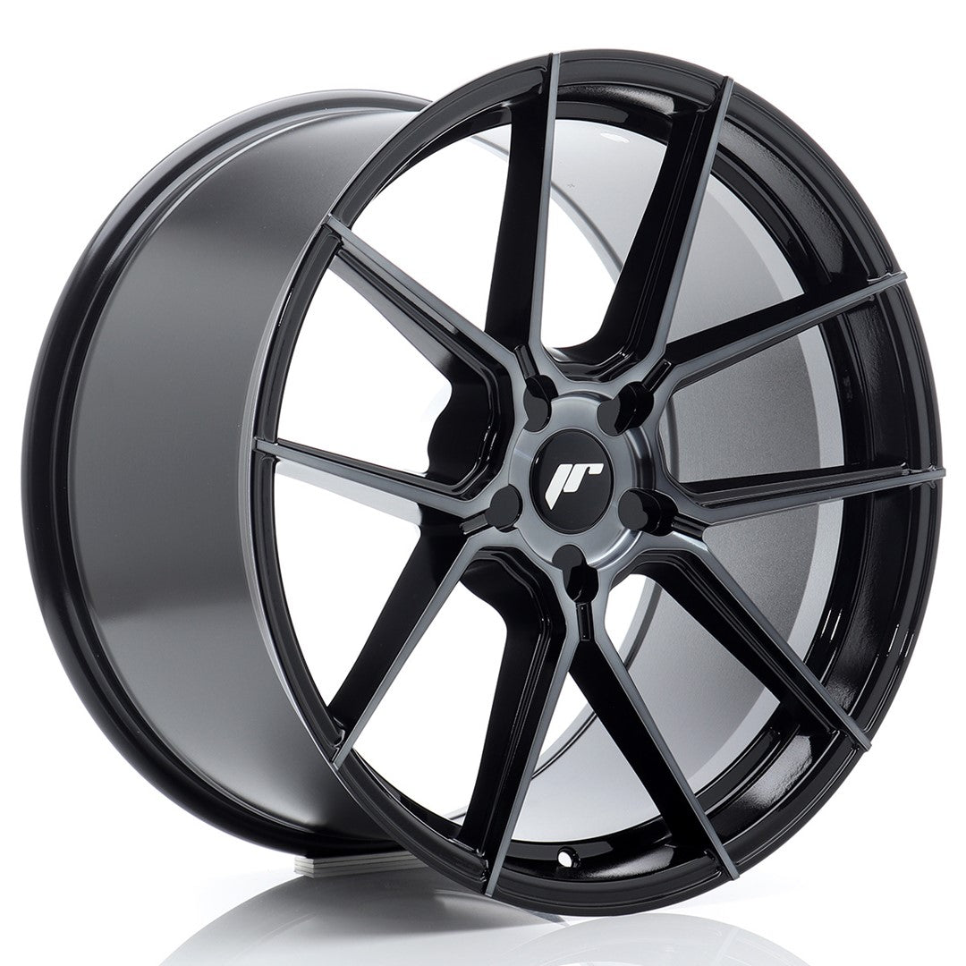 JR Wheels JR302095F25X2272BMTF JR Wheels JR30 20x9,5 ET22-40 5H BLANK Black Machined w/ Tinted Face
