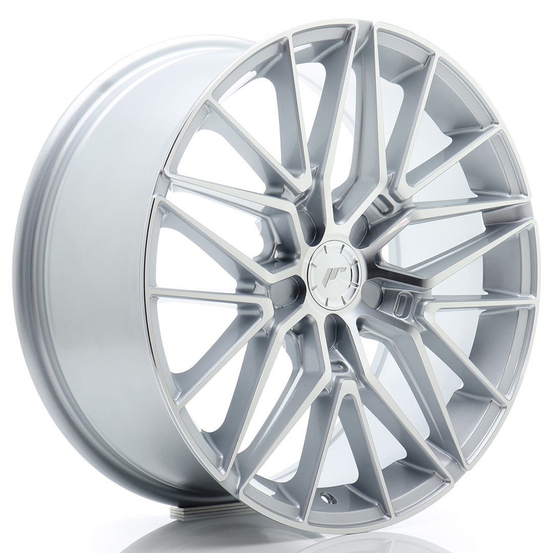 JR Wheels JR381880F15L3572SM1 JR Wheels JR38 18x8 ET35 5x112 Silver Machined