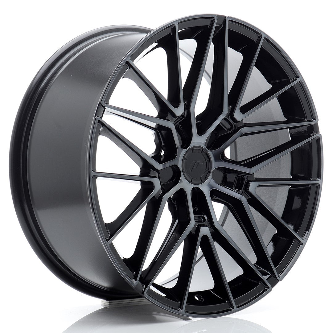 JR Wheels JR381990F25X2072BMTF JR Wheels JR38 19x9 ET20-40 5H BLANK Black Machined w/ Tinted Face
