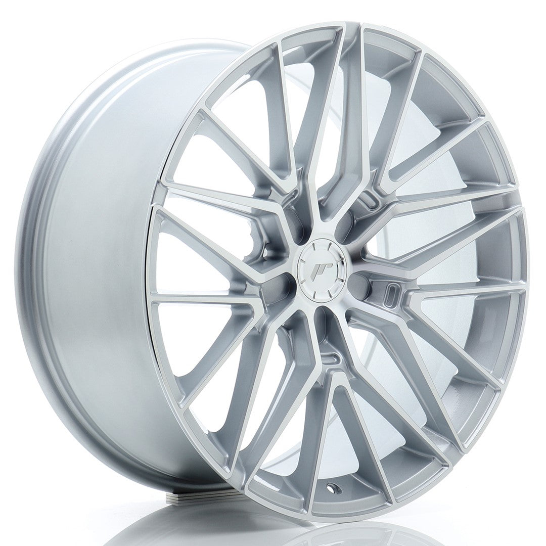 JR Wheels JR381990F25X2072SM1 JR Wheels JR38 19x9 ET20-40 5H BLANK Silver Machined Face