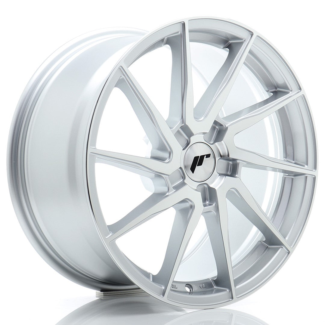 JR Wheels JR361880F15X2072SM JR Wheels JR36 18x8 ET20-45 5H BLANK Silver Machined Face
