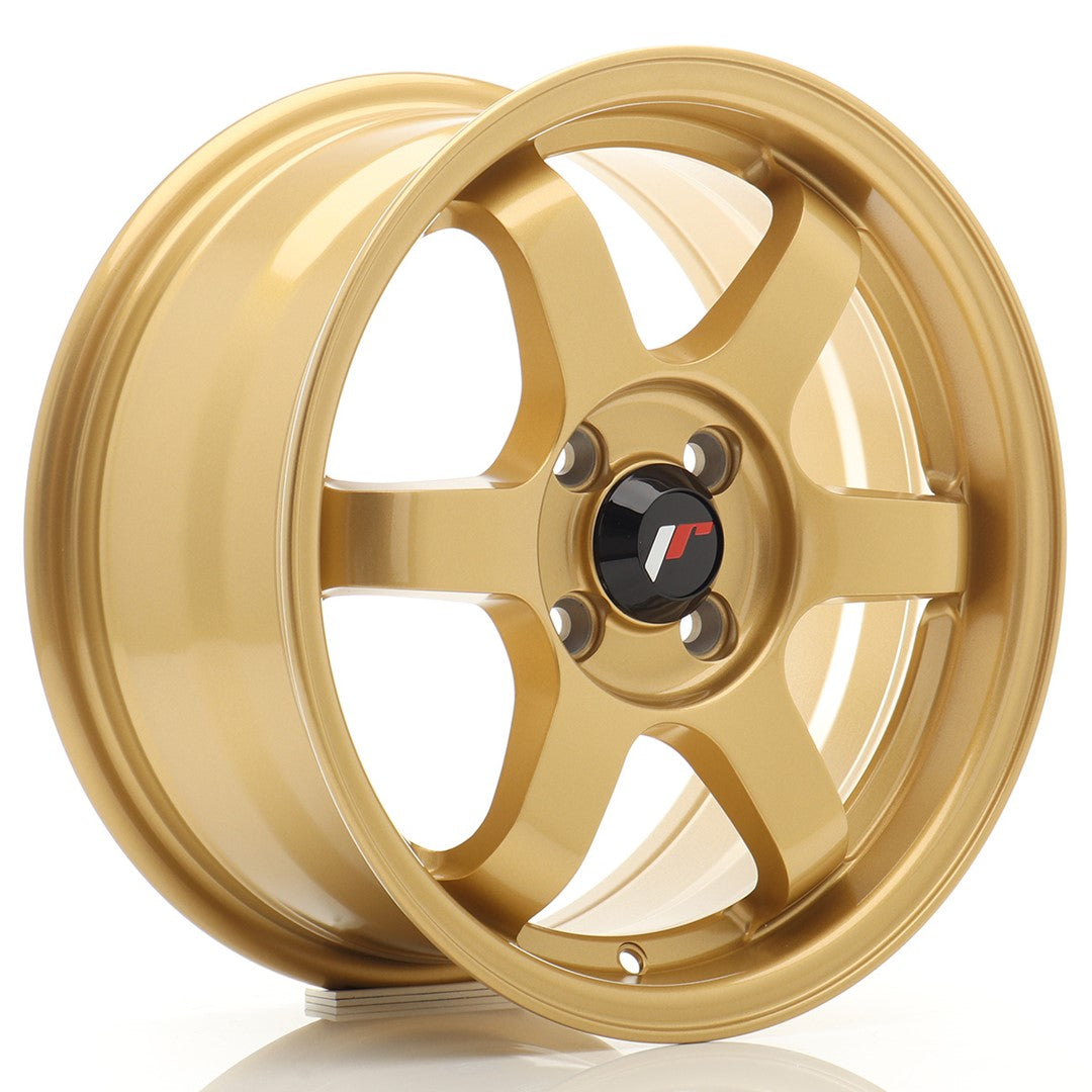 JR Wheels JR315704H2567GD1 JR Wheels JR3 15x7 ET25 4x100 Gold