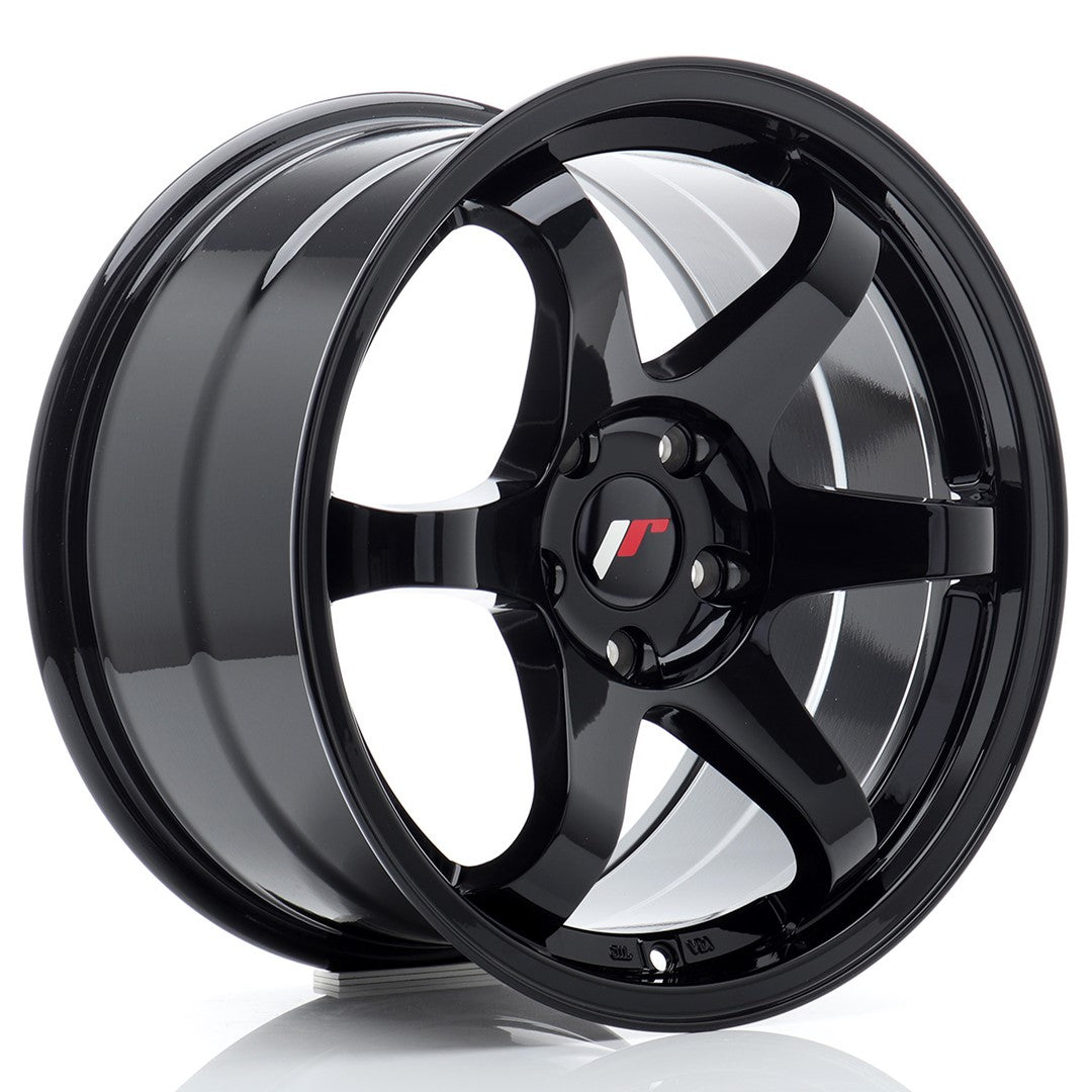 JR Wheels JR317905I3572GB JR Wheels JR3 17x9 ET35 5x120 Gloss Black