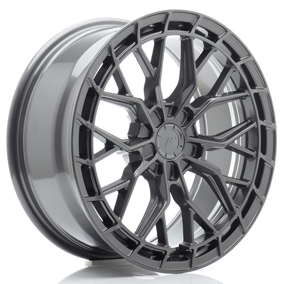JR Wheels JR481880F15X2072HG JR Wheels JR48 18x8 ET20-45 5H BLANK Hyper Gray