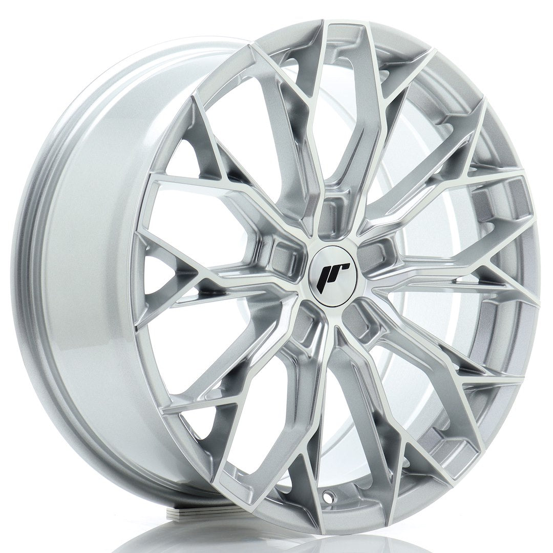 JR Wheels JR4918805X2072SM JR Wheels JR49 18x8 ET20-42 5H BLANK Silver Machined Face