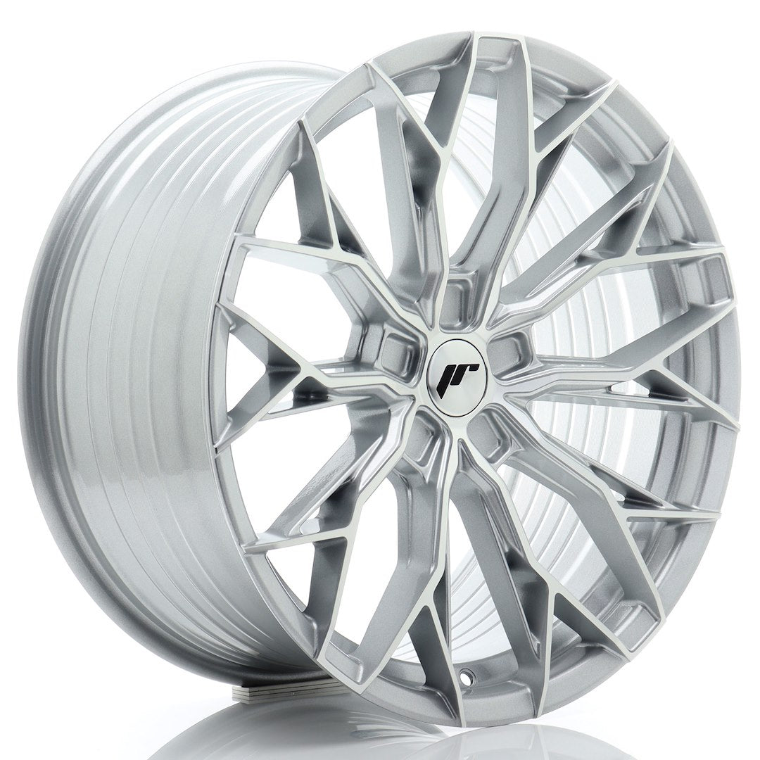 JR Wheels JR491990F25X2072SM JR Wheels JR49 19x9 ET20-40 5H BLANK Silver Machined Face