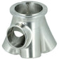 Turbozentrum 119311 5-Cyl. V-Band stainless steel collector for Garrett GTX / G25 / G30 - with 44mm Wastegate port